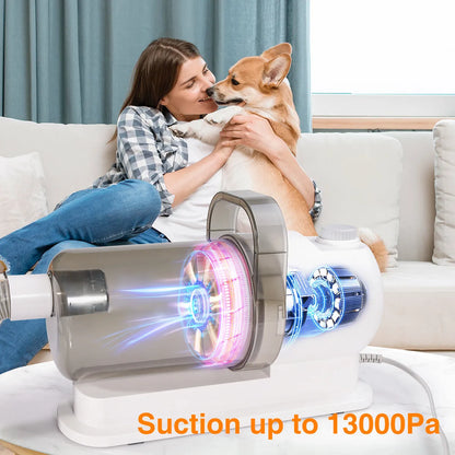 Zambinga PawVac™ Pro Pet Grooming System