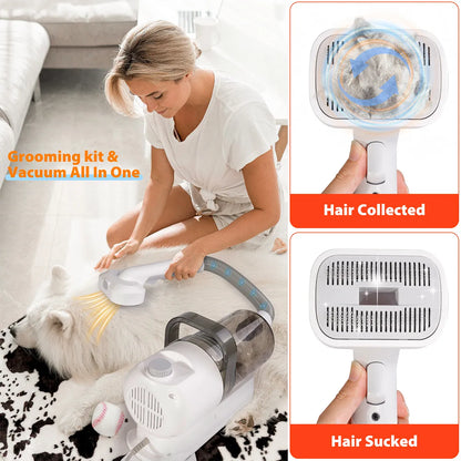 Zambinga PawVac™ Pro Pet Grooming System