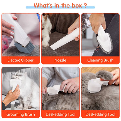 Zambinga PawVac™ Pro Pet Grooming System