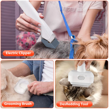 Zambinga PawVac™ Pro Pet Grooming System