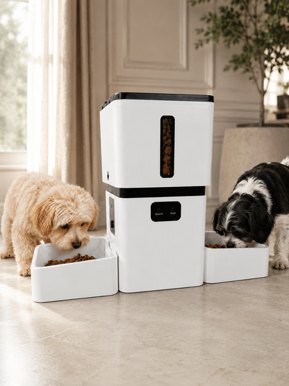 Zambinga 8L Smart Dual Video Feeder