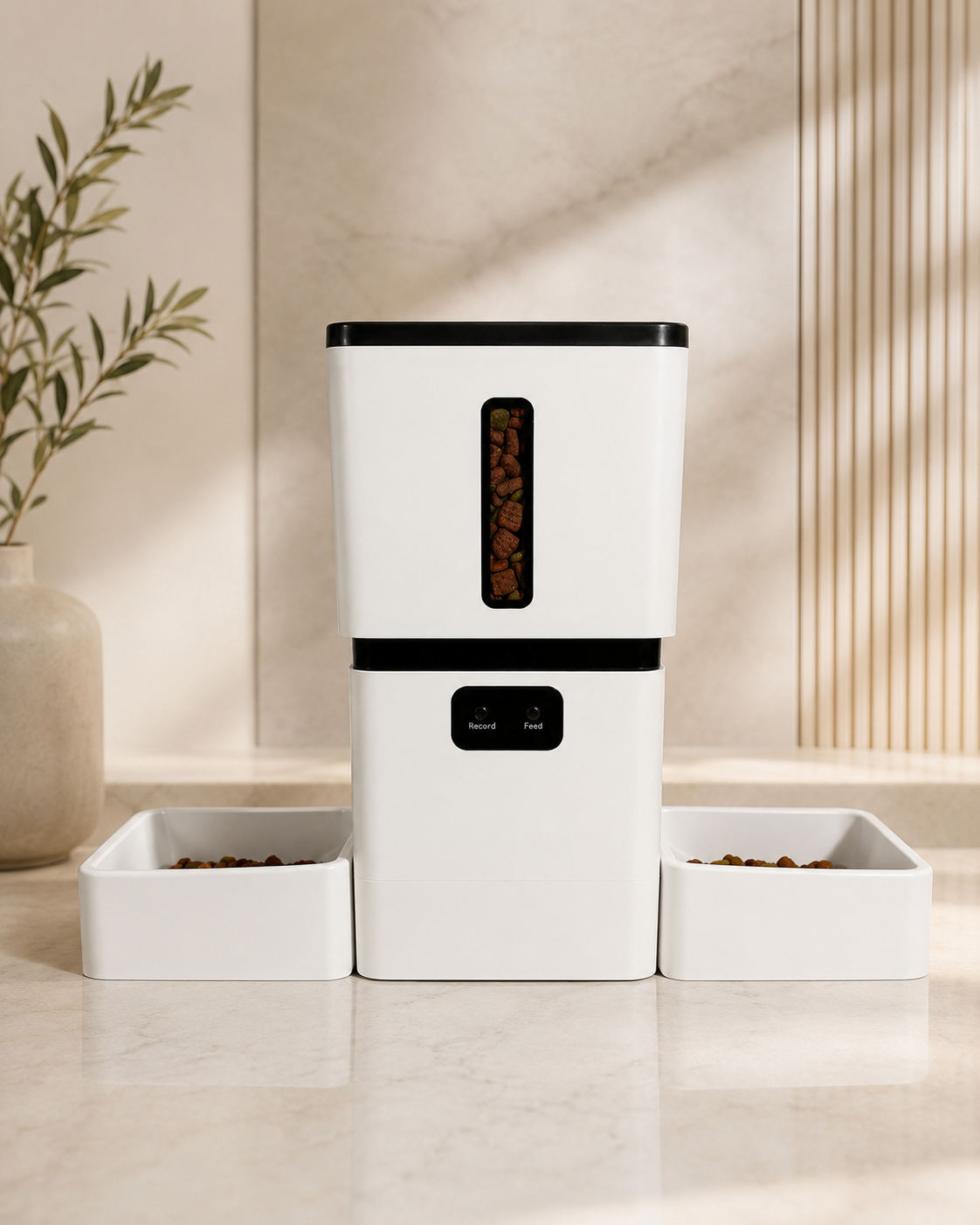 Zambinga 8L Smart Dual Video Feeder